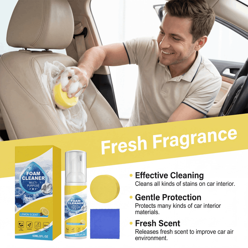 Limpador de Espuma Multiuso pa - Leather Cleaner Interior avaliação e preço