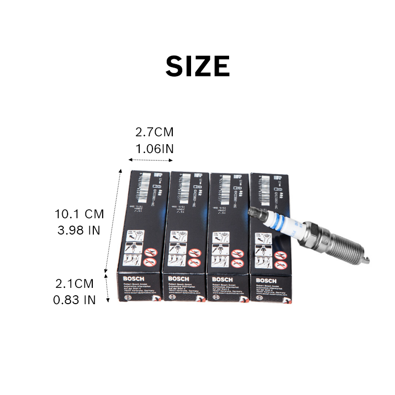4 peças de velas de ignição Bo - Bosch Spark Plug Platinum avaliação e preço
